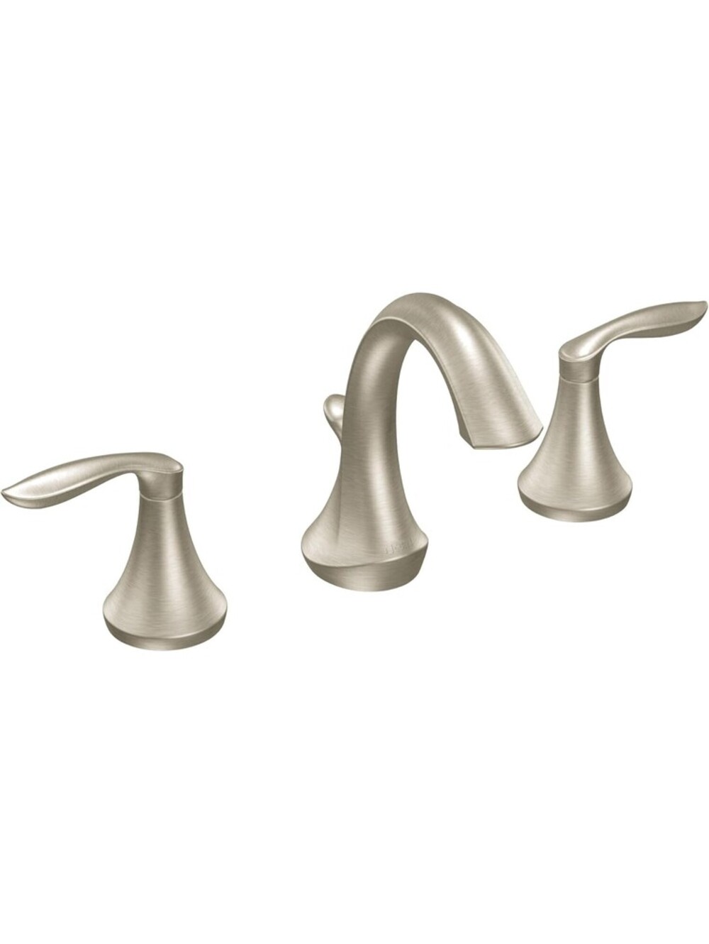 MOEN Eva T943BN 2-Handle Deck-Mount Roman Tub Faucet Trim Kit - Brushed Nickel